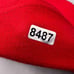 Air Jordan Hat Men 7 3/8 Red White Embroidered Logo 59Fifty New Era Fitted Cap
