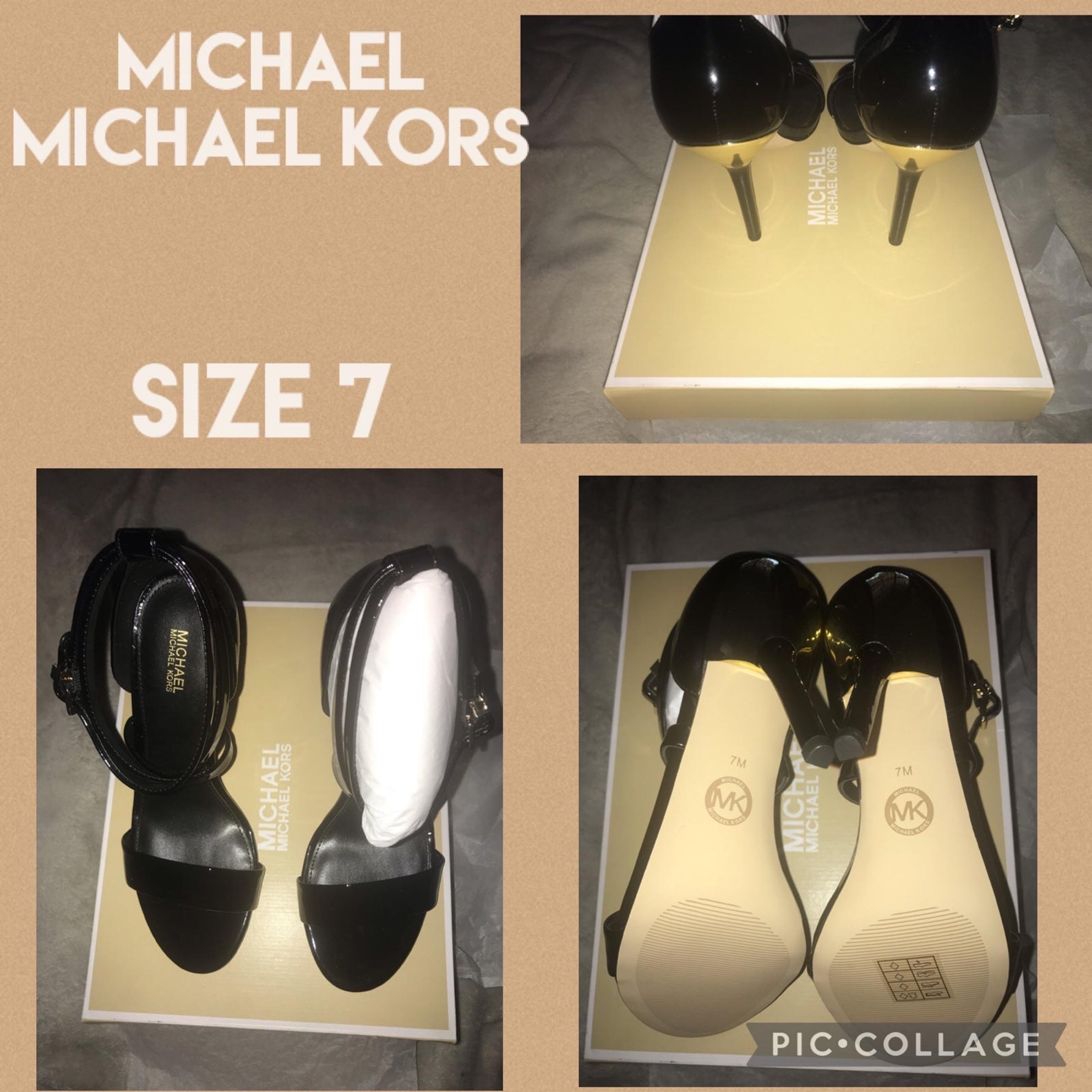 Michael Kors Patent Leather Dress Sandals