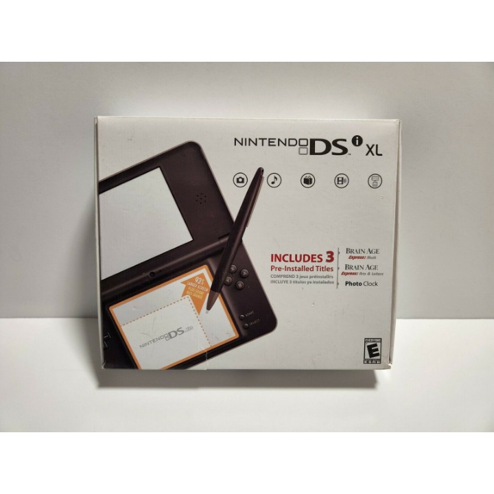 Bronze Nintendo DSi XL Console Box with Inserts ONLY