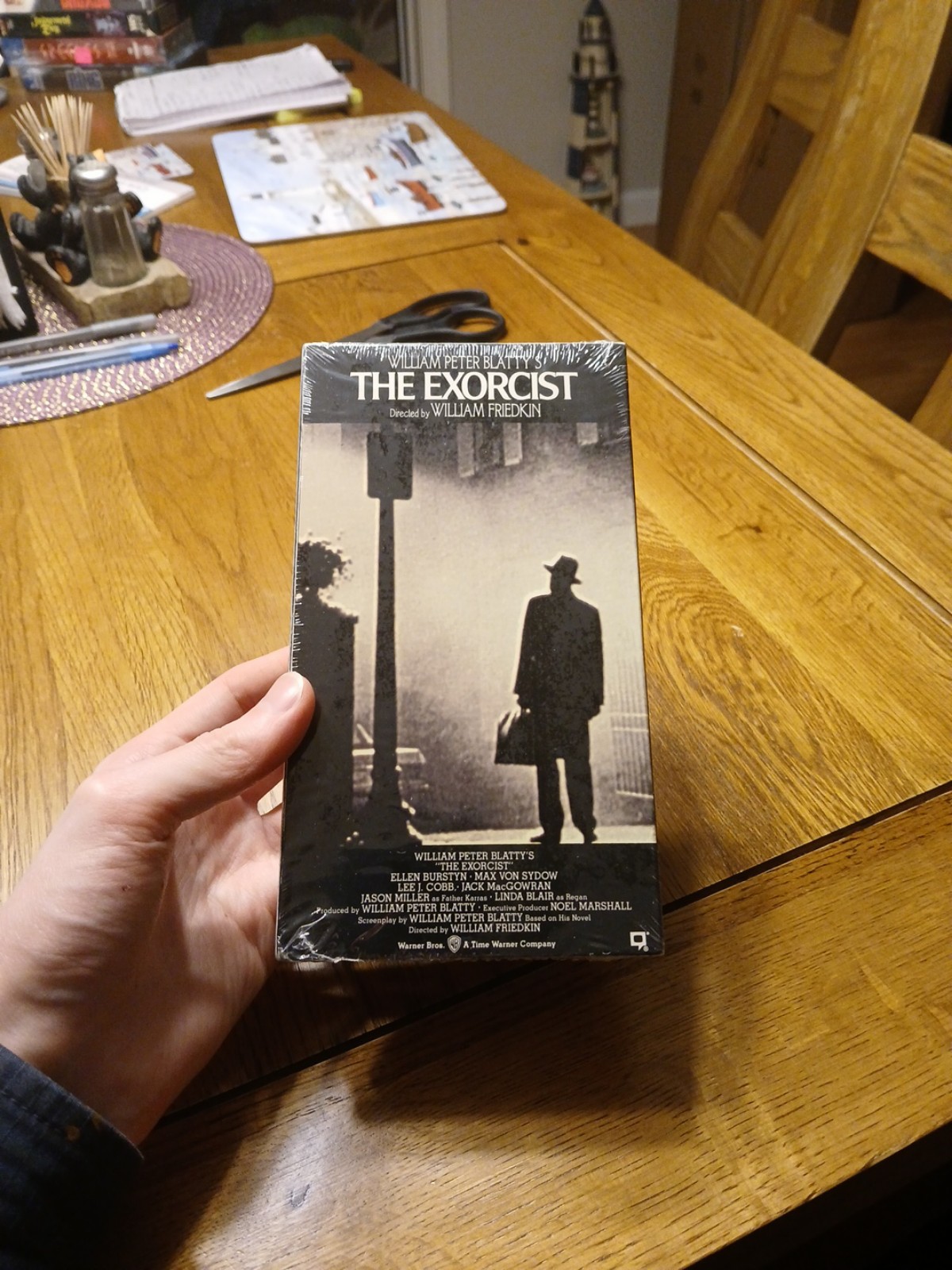 The Exorcist, WB, VHS, Sealed, horror, 1972, RARE, AUTHENTIC