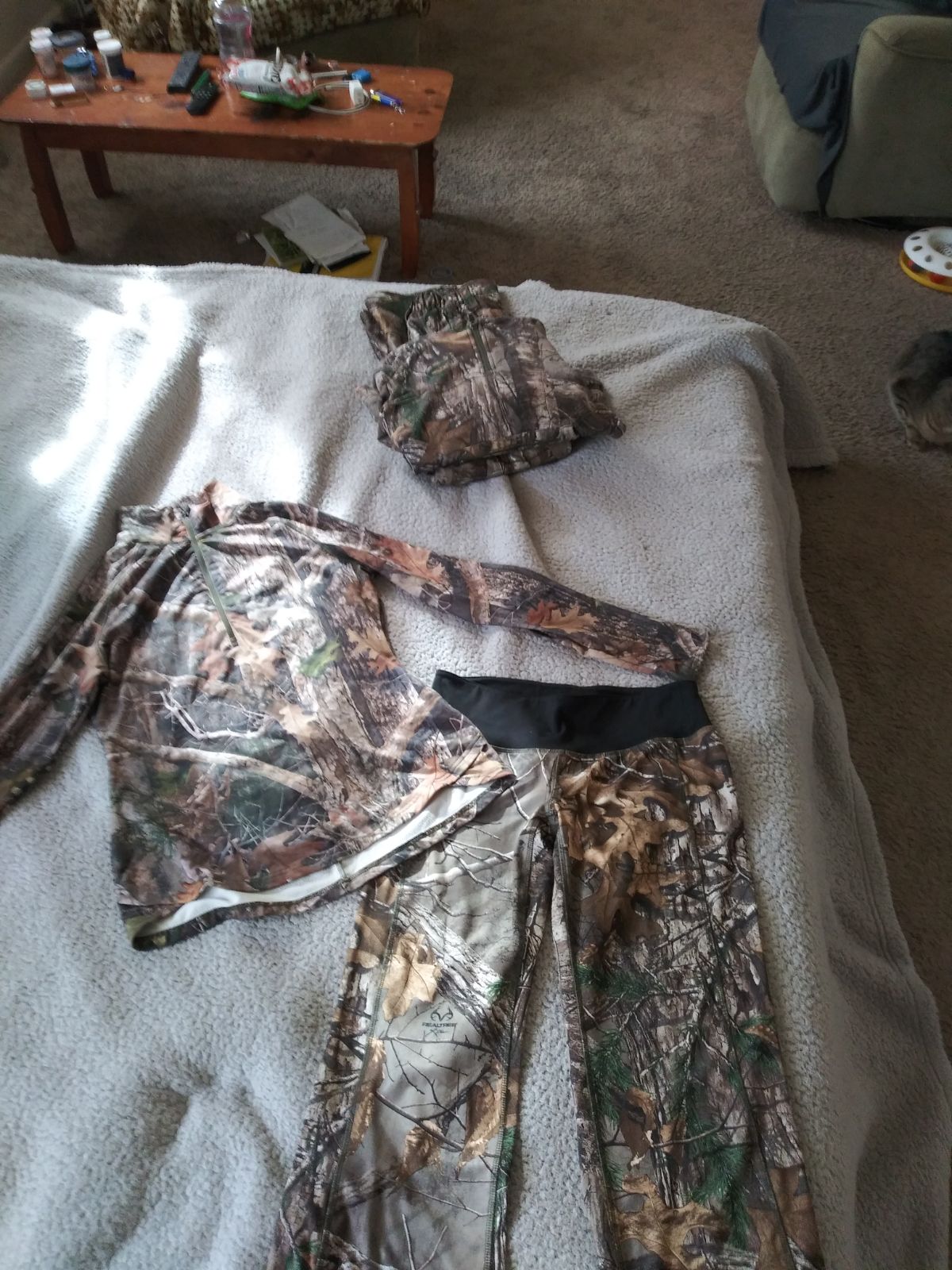 Two sets of Real Tree Woman's Hunting Ge