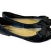 Neiman Marcus Black Leather Ballerina Flats/Dressy Shoes, Size 10M, EUC