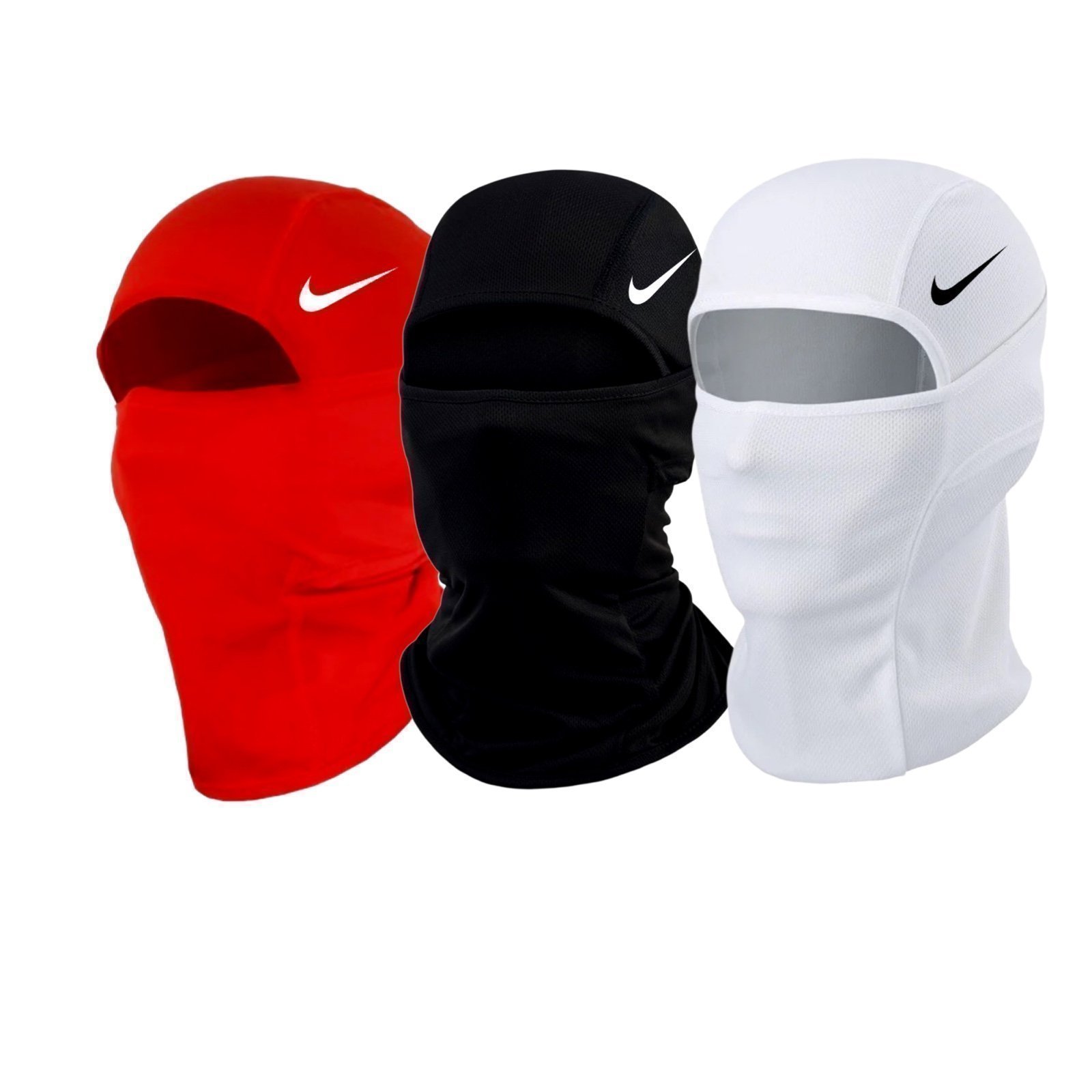 Nike Ski Mask Collection Black White Red Bundle
