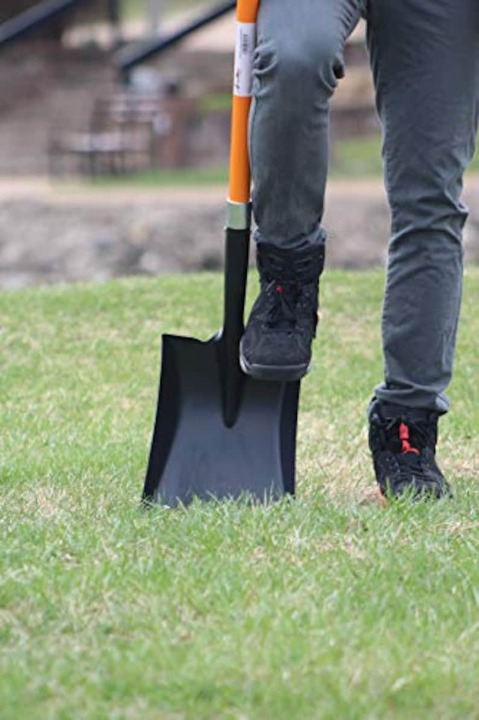Shovel with 41 Long D-Handle with Fiberglass Handle/JK