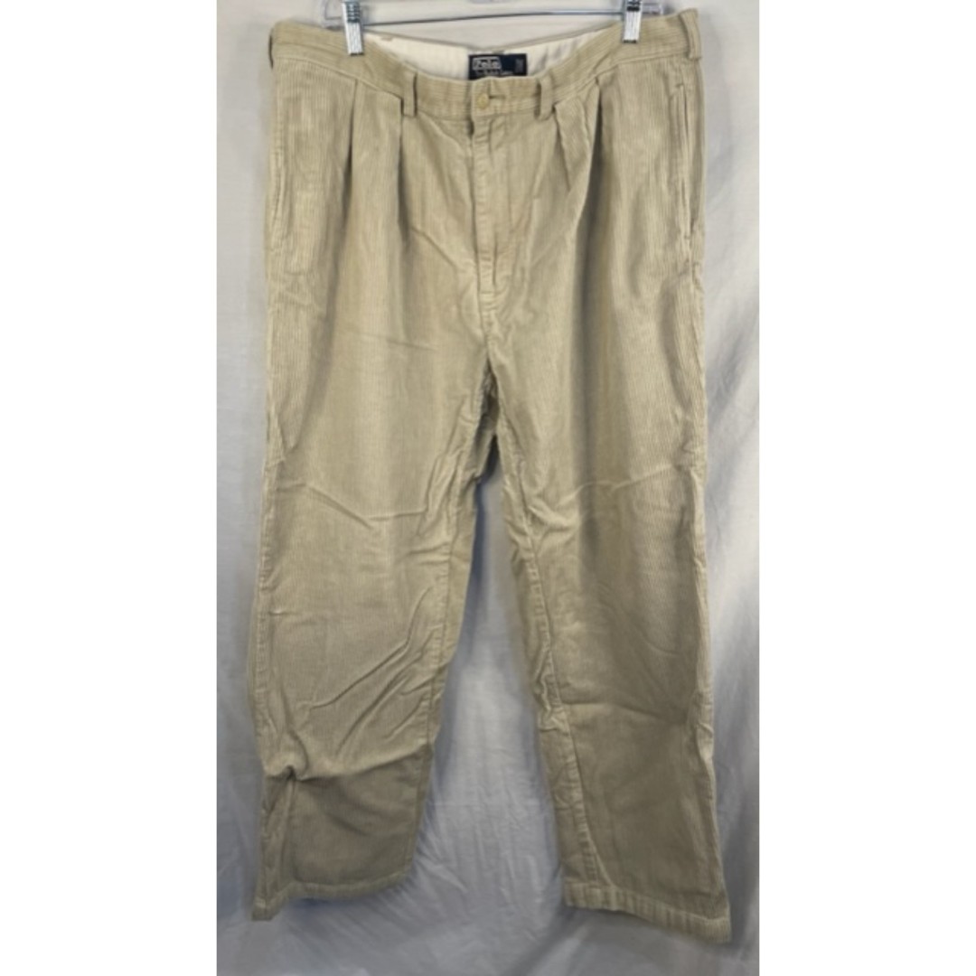 Polo Ralph Lauren Lt Tan Corduroy Andrew Pant 38 x 32