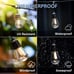 15 LED Lights Smart String Lights Waterproof Outdoor 2.4GHz Wi-Fi Controlled