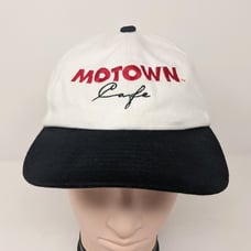 Vintage Motown Cafe Aruba Snapback Hat 90's R&B Detroit Music Label Cap