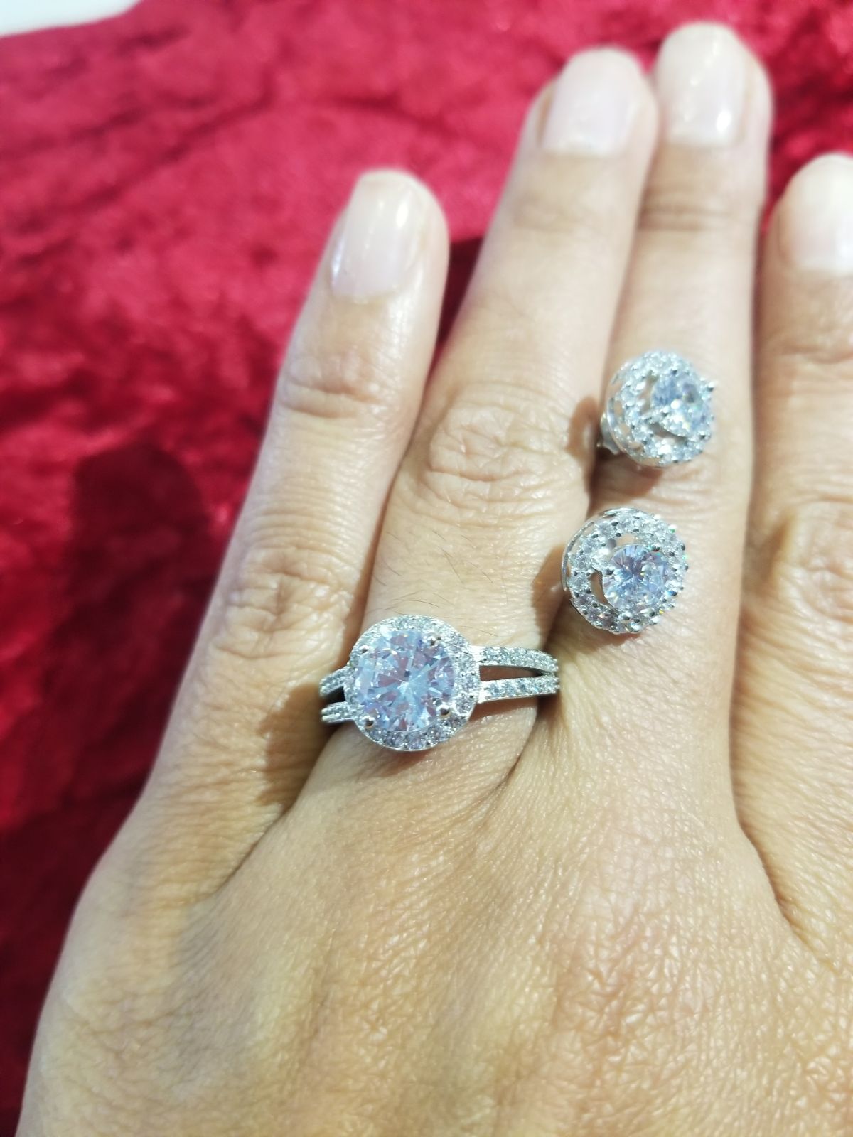 Christmas gift Silver beautiful set