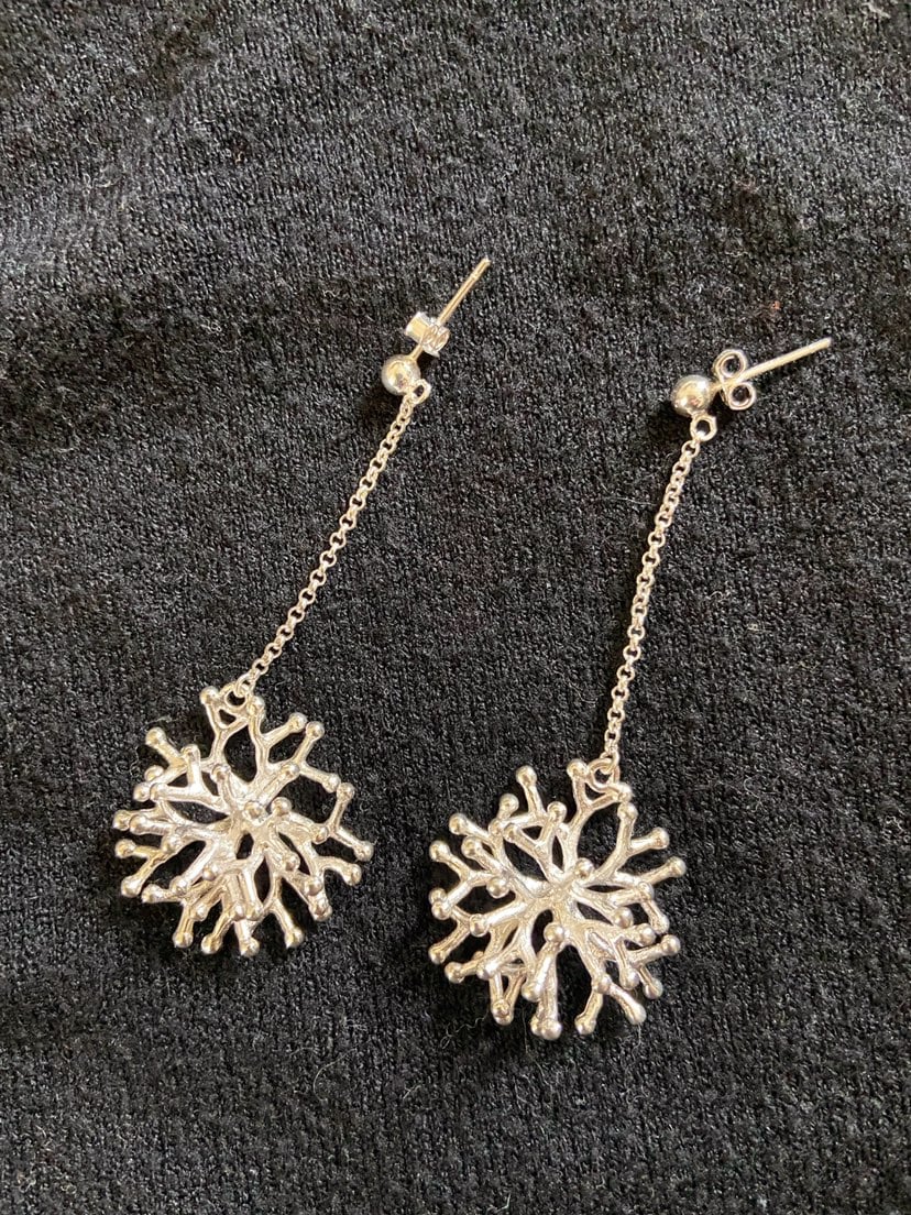 Handmade Sterling Silver earrings