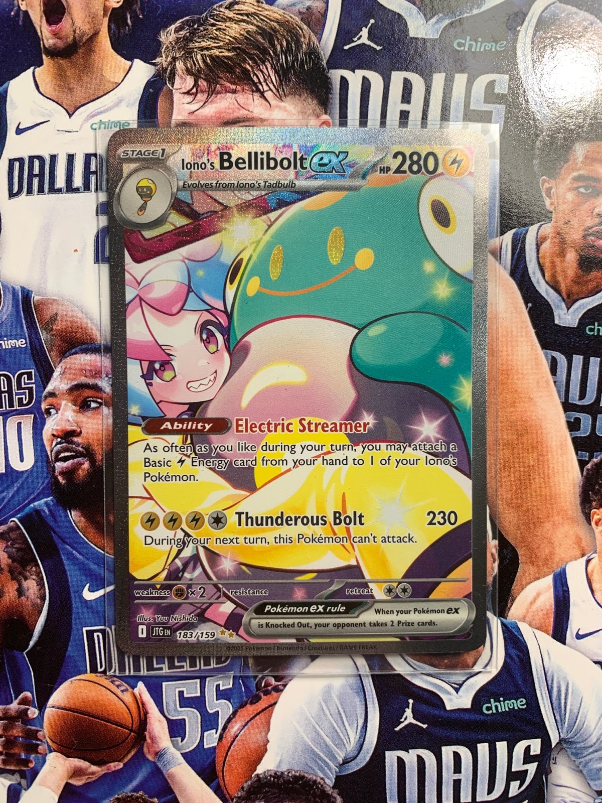 Pokémon Bellibolt EX 183/159 Journey together