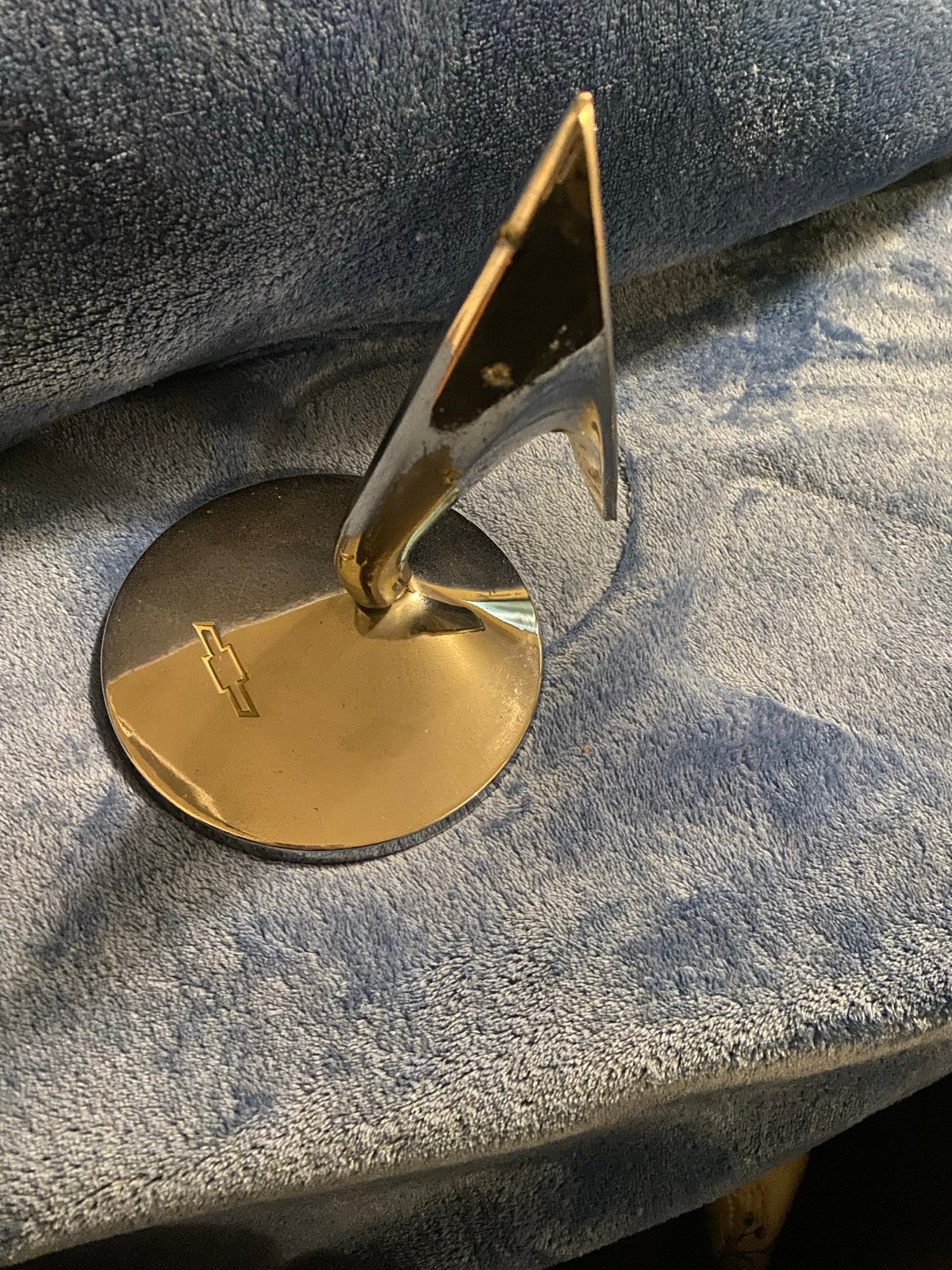Vintage Chevy side rear view mirror