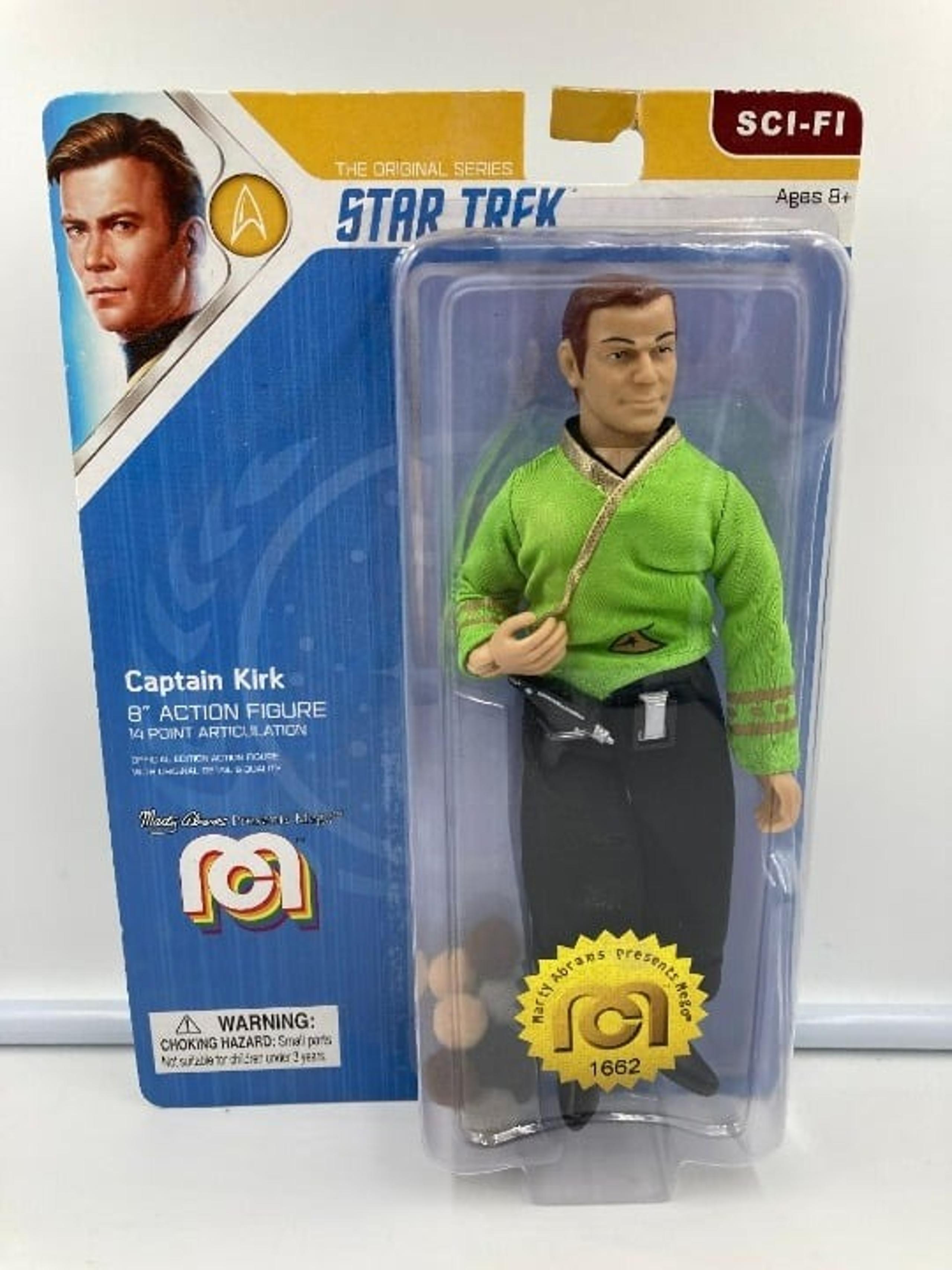 2019 Mego Star Trek Captain Kirk Collector Action Figure