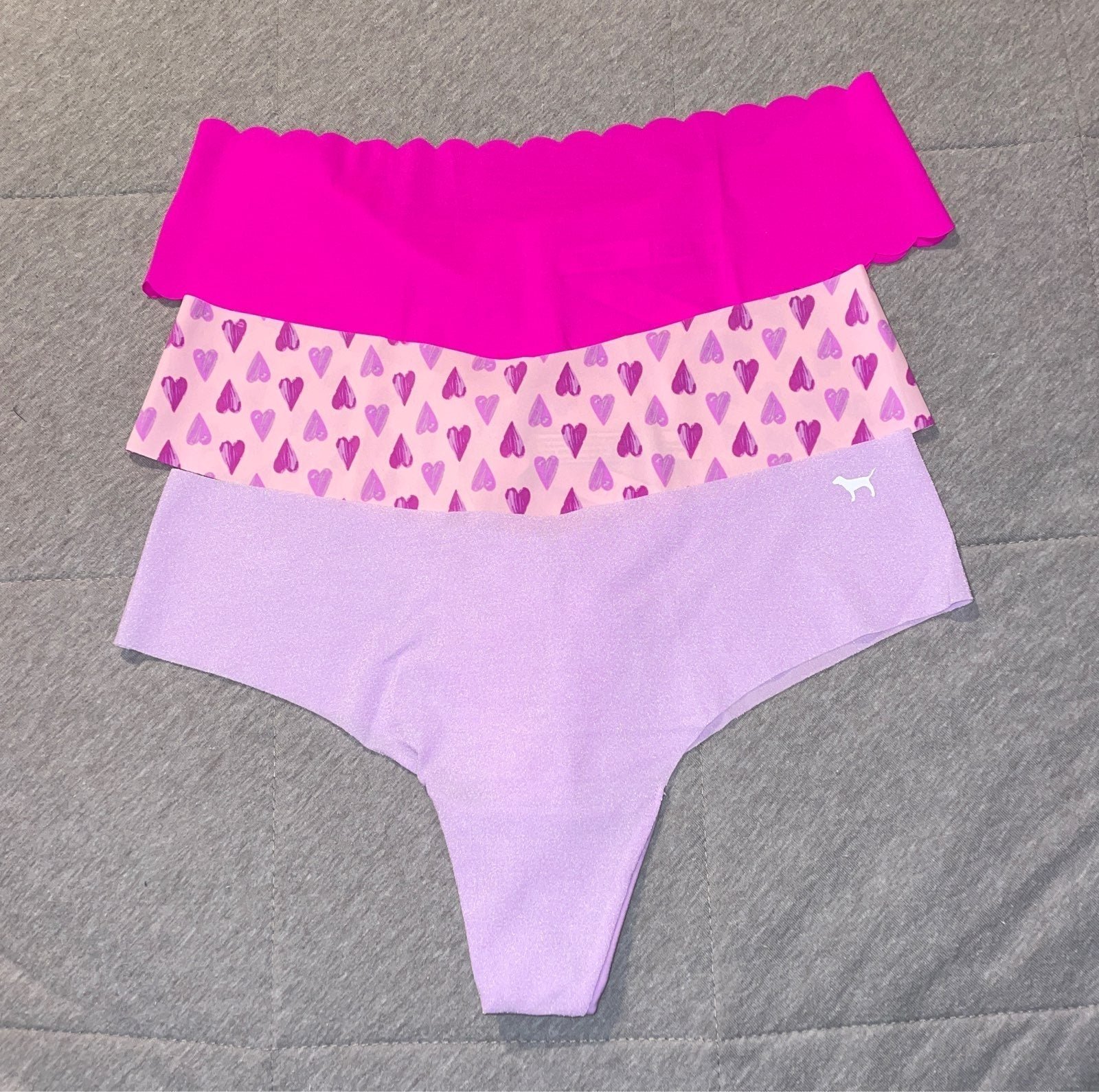PINK Victoria's Secret No Show Thongs