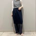 Karen Solozy Nylon Sheer Tight Skirt