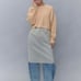 Karen Solozy Nylon Sheer Tight Skirt