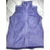 Patagonia Re-Tool Purple Lavender Polartec Soft Fleece Vest Womens Sz M Zip EUC