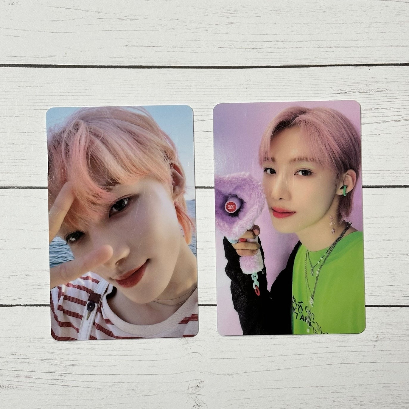 New chanhee withmuu lucky draw pvc Photocard (2) Set be aware the boyz