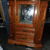 12 Vintage Wood Jewelry armoire chest jewelry box