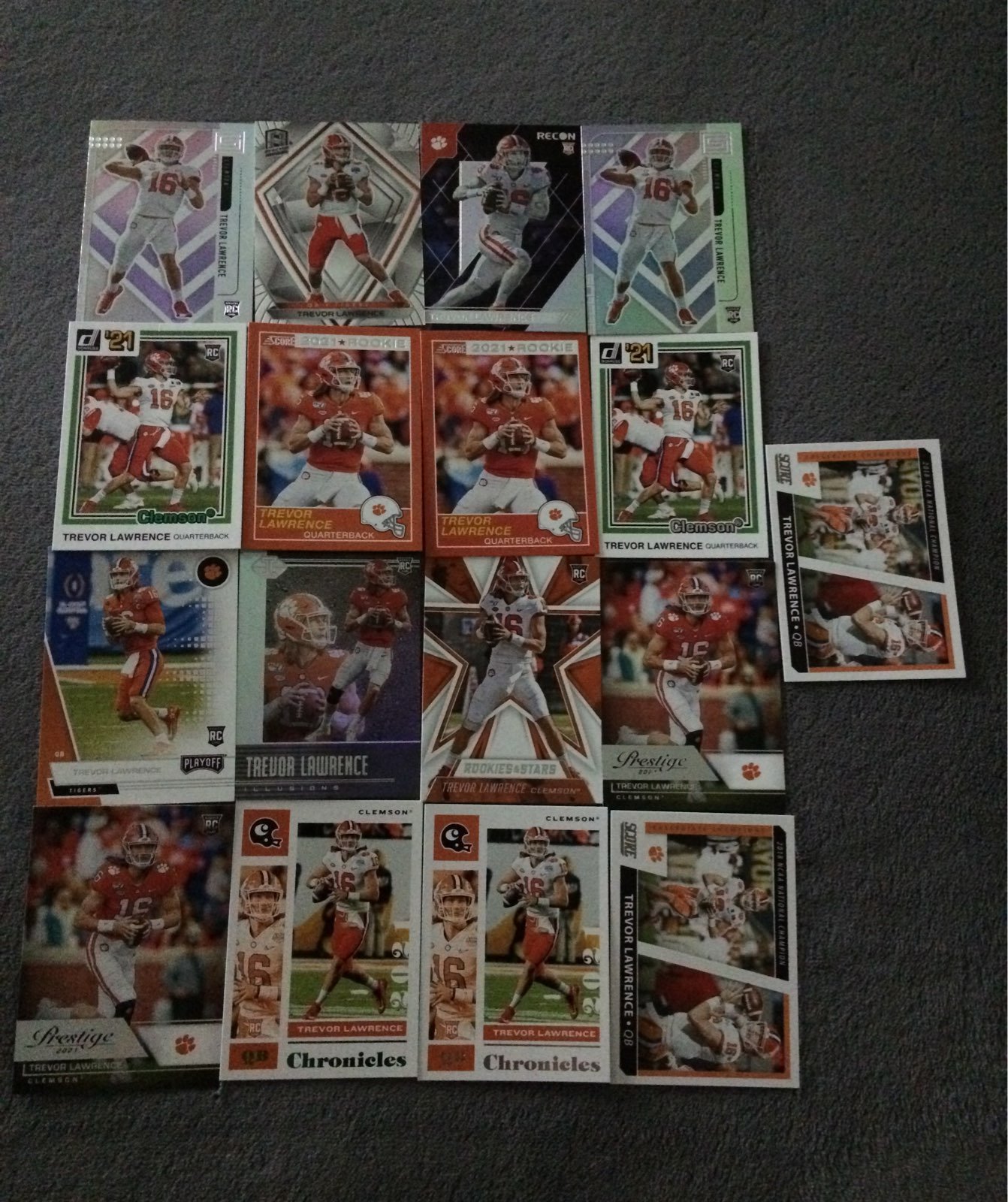 Trevor Lawrence RC Lot