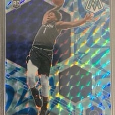 ANTHONY EDWARDS Rookie Card (RC) • 2020 Panini BLUE Mosaic reactive PRIZM
