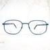 Safevision Eyeglasses Frame SVSS14 Unisex Blue Rectangular Full Rim 54-18-140
