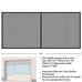Garage door screen
