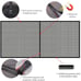 Garage door screen