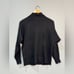 Black Magaschoni Ribbed Dolman Sweater Size S EUC