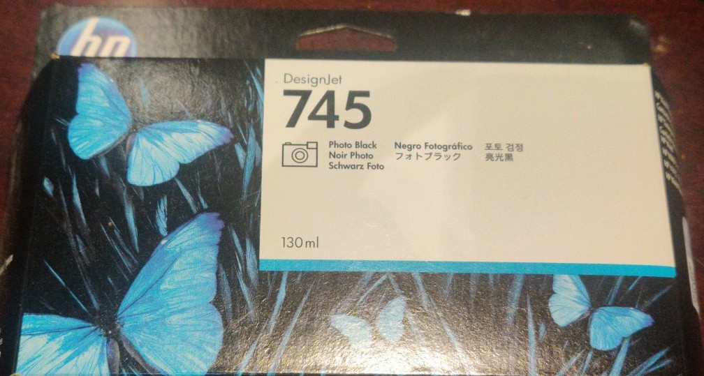 hp 745 DesignJet ink-Black