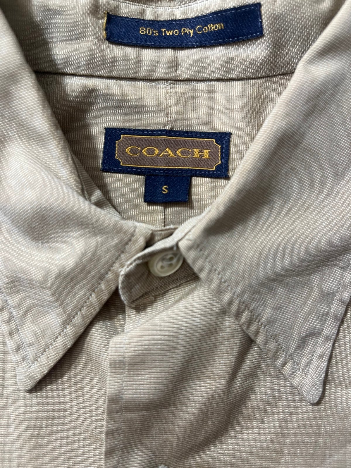 Coach button-up shirt