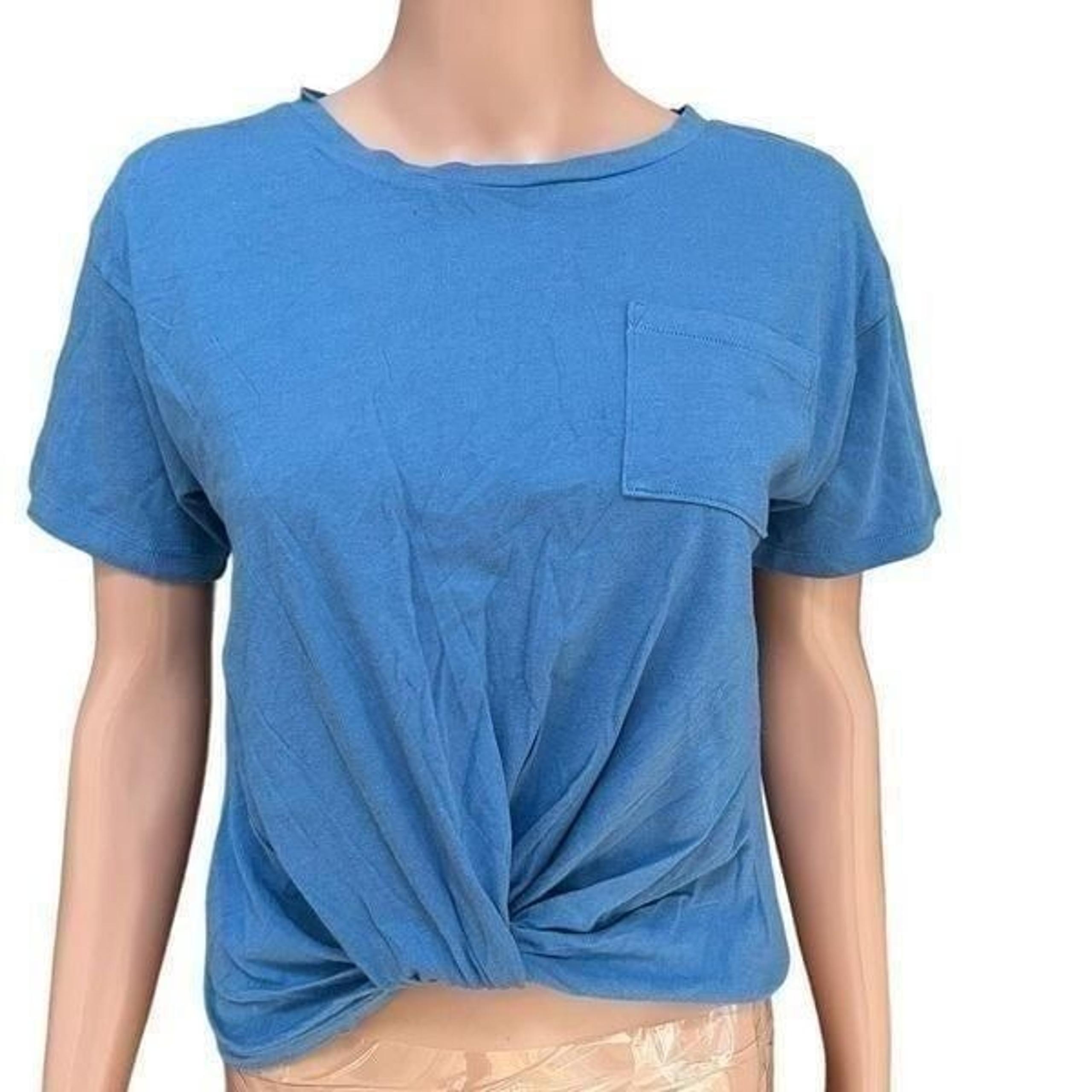 Melrose and Market 100% cotton kids front knit t-shirt size 14-16