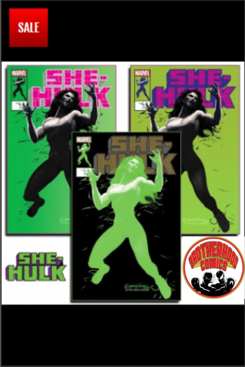 SHE-HULK #1 | GREG HORN ART | HOMAGE HULK 377 1ST, 2ND, 3RD PRINT | 1/12/22