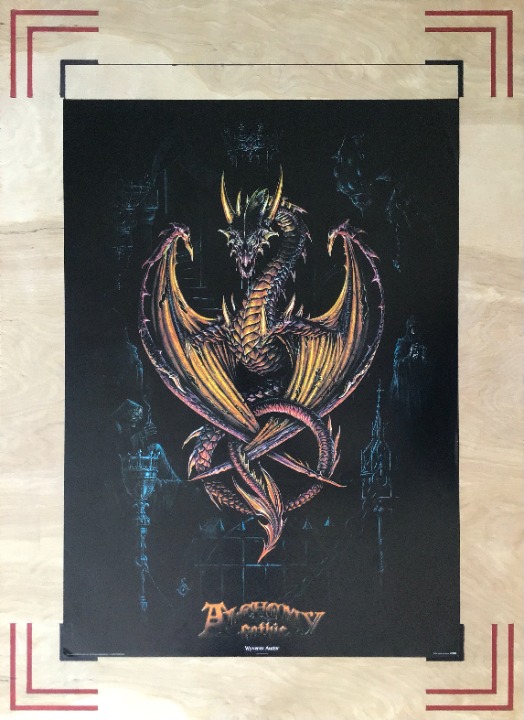 Alchemy Gothic Wyverex Auctor Art Poster 24 x 34
