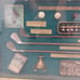 Vintage Golf History Display Case