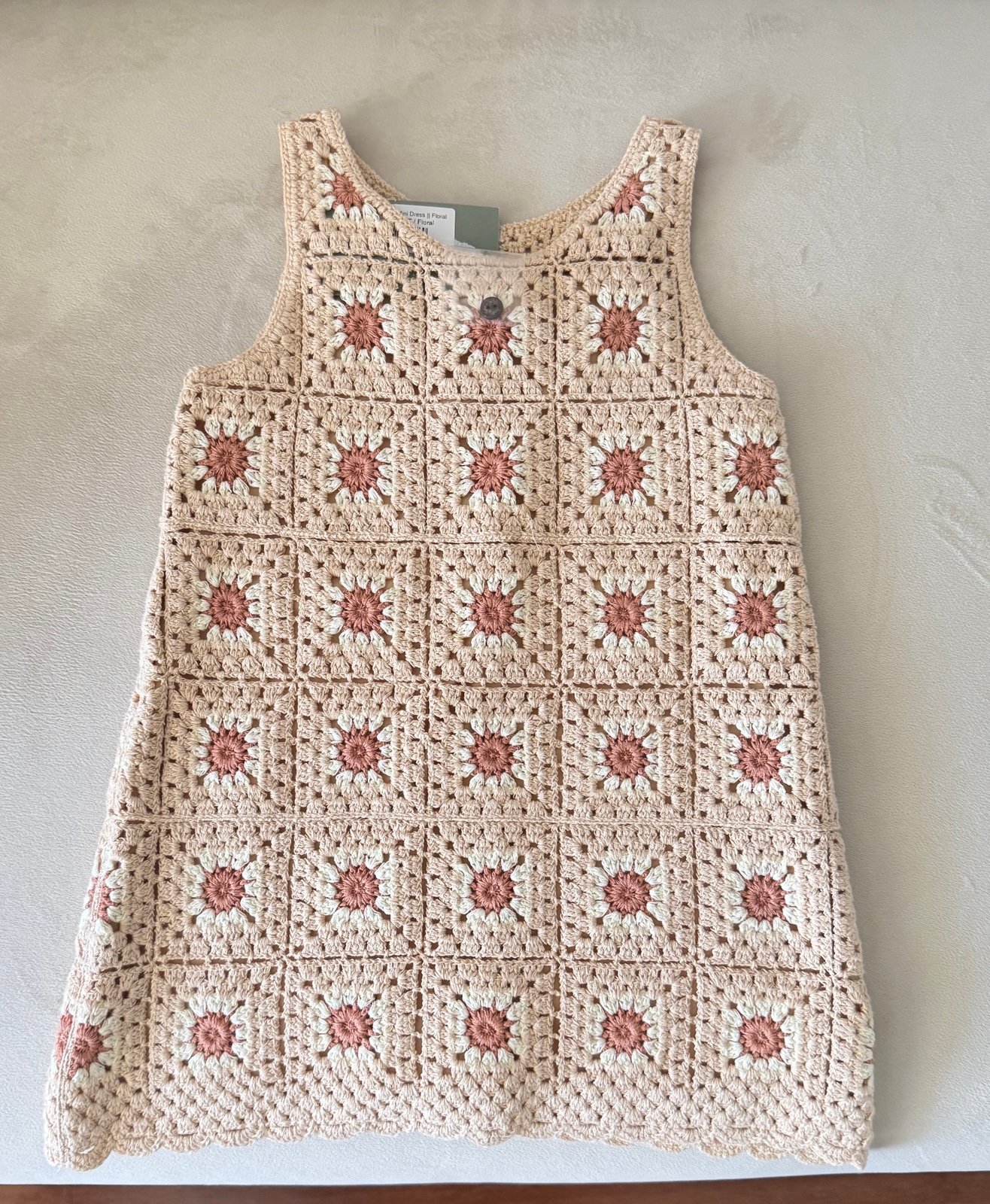 Rylee cru dress crochet