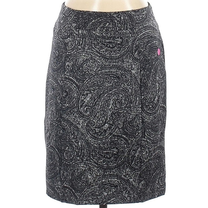 MK Michael Kors Paisley Midi Skirt