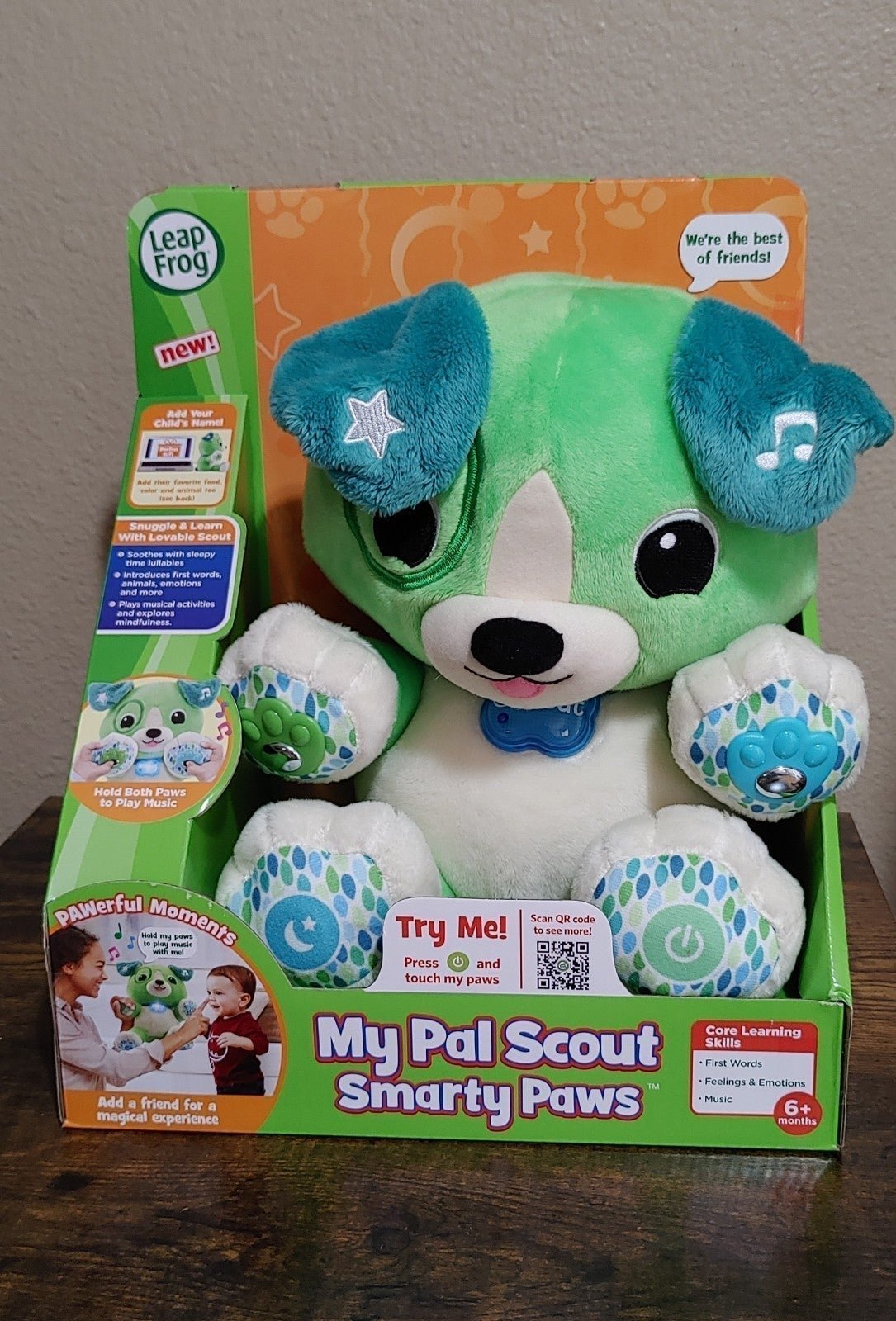 Adorable LeapFrog My Pal Scout Smarty Paws Brand New In Box.