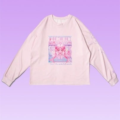 NEW ACDC Rag - Peach Punch Idol Tenshi Long Sleeves Tee