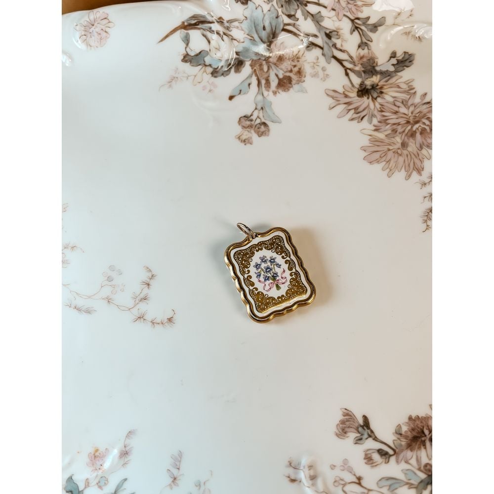 Hand painted pendant