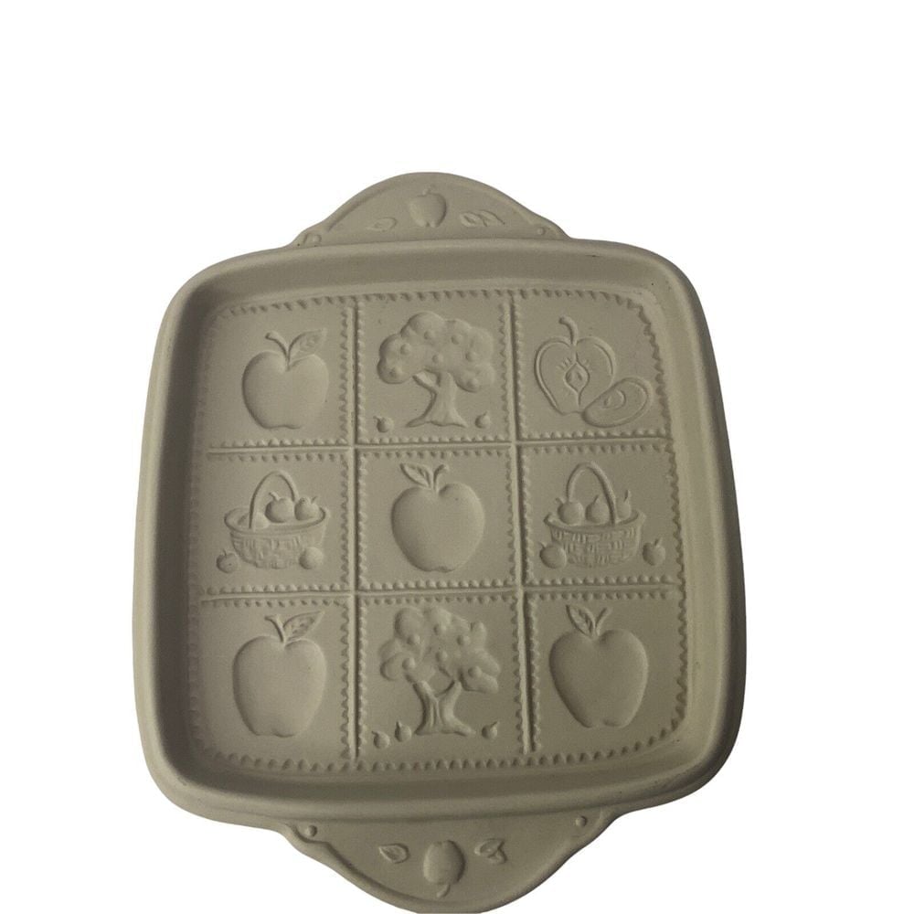 Brown Bag Cookie Art Shortbread Apple Tree Orchard Pan Mold Bakeware 1994 Hill