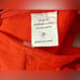 MARIE OLIVER Textured Flat Front Shorts Mid-Rise 3 Inseam Orange Preppy Sz 4