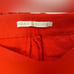 MARIE OLIVER Textured Flat Front Shorts Mid-Rise 3 Inseam Orange Preppy Sz 4