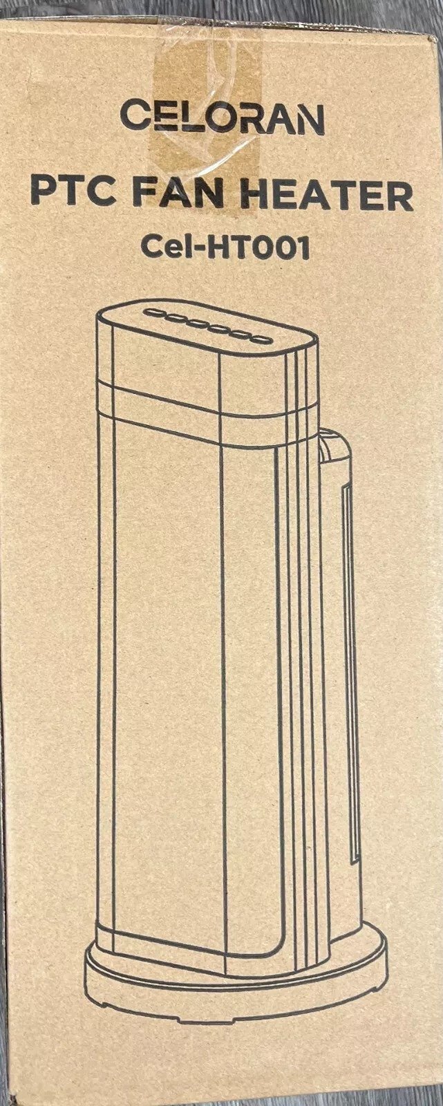 Celoran Space heater for indoor use, Portable Electric Heater 1500W New In box