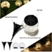Garden Solar Lights Decorative, 2 Pack Cracked Glass Solar Ball Lights Outdoor