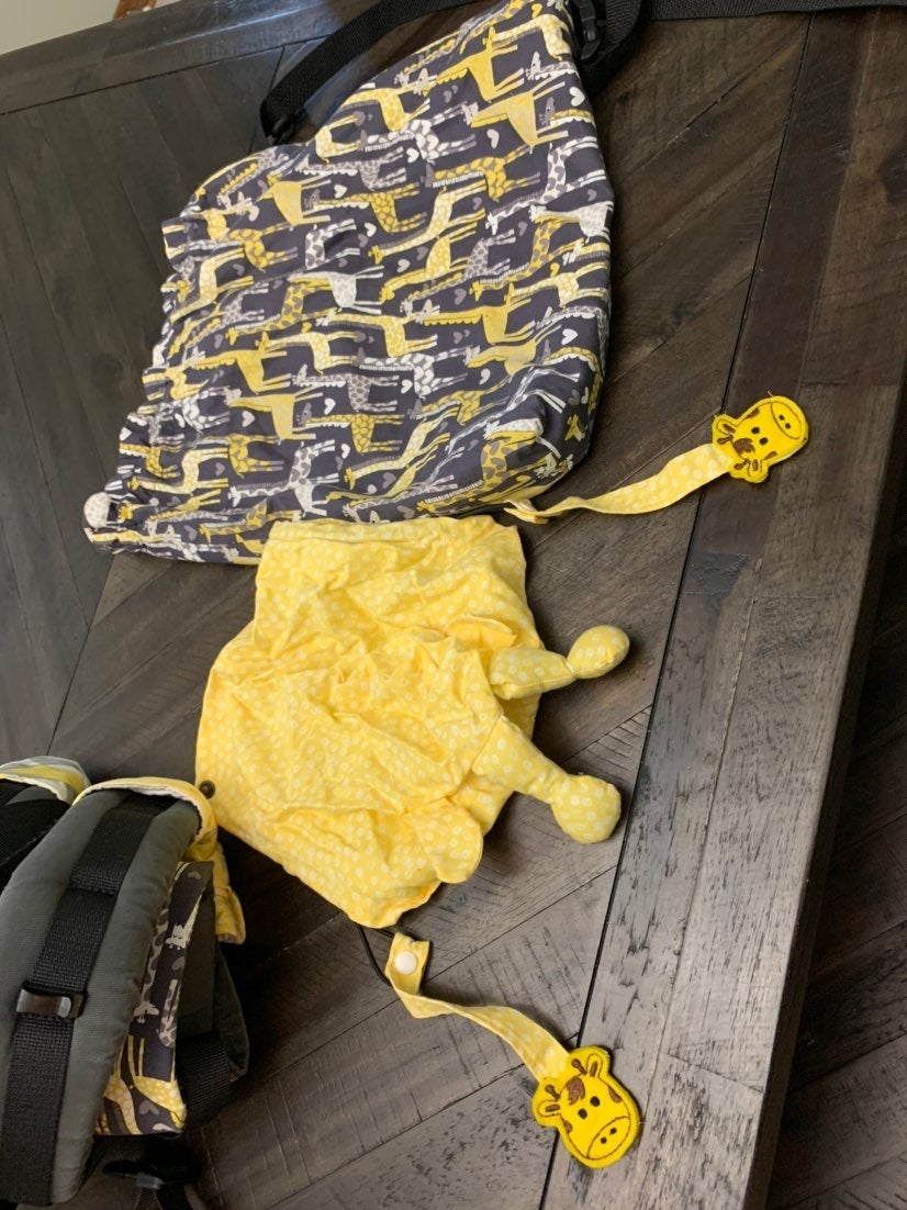Tula baby carrier with hood