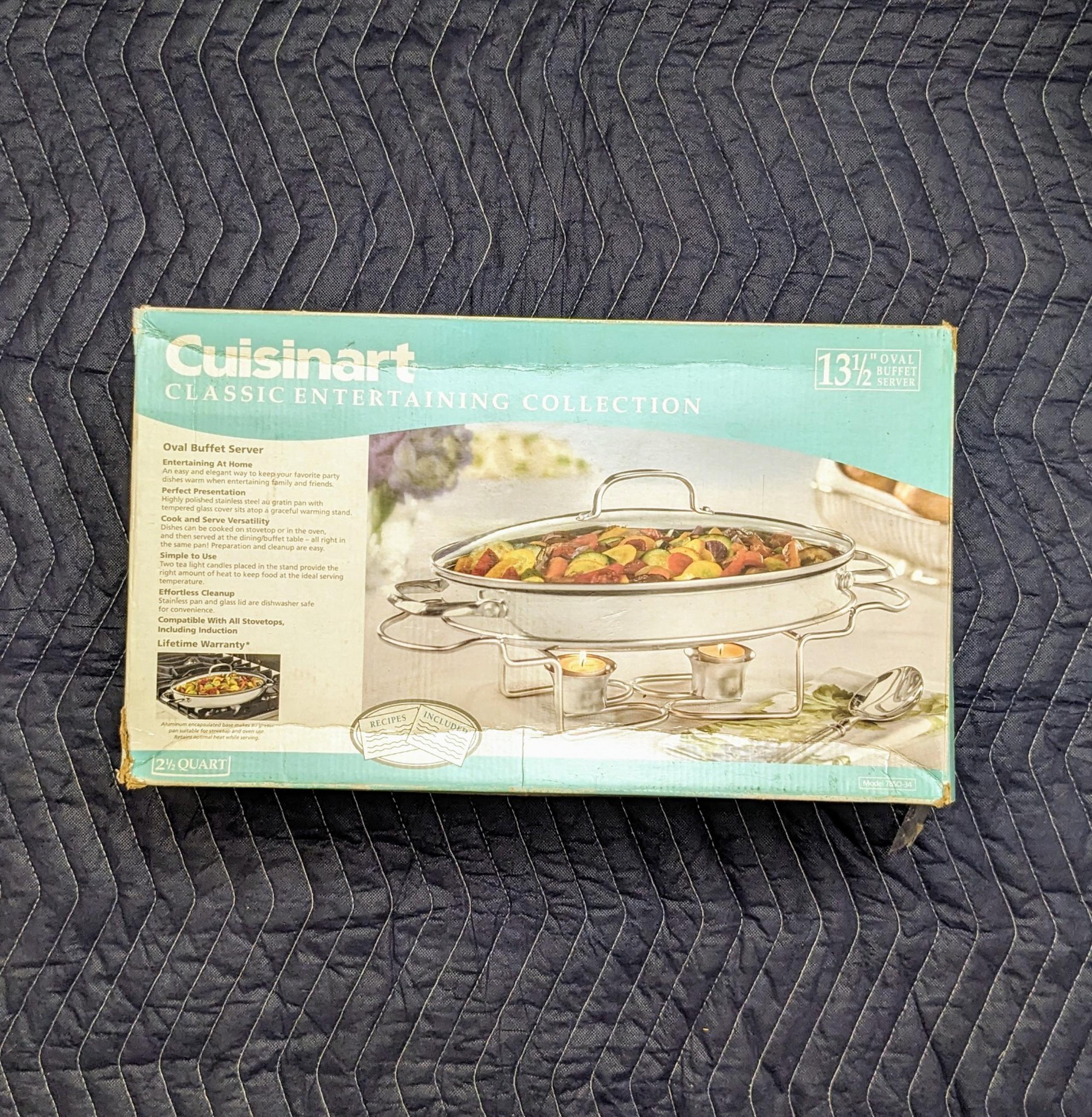 Cuisinart Oval Buffet Server 13 1/2
