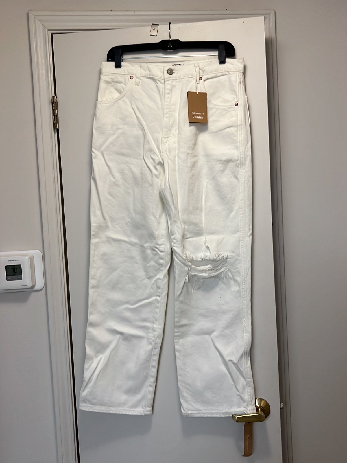 Cowboy High Rise Straight Jeans