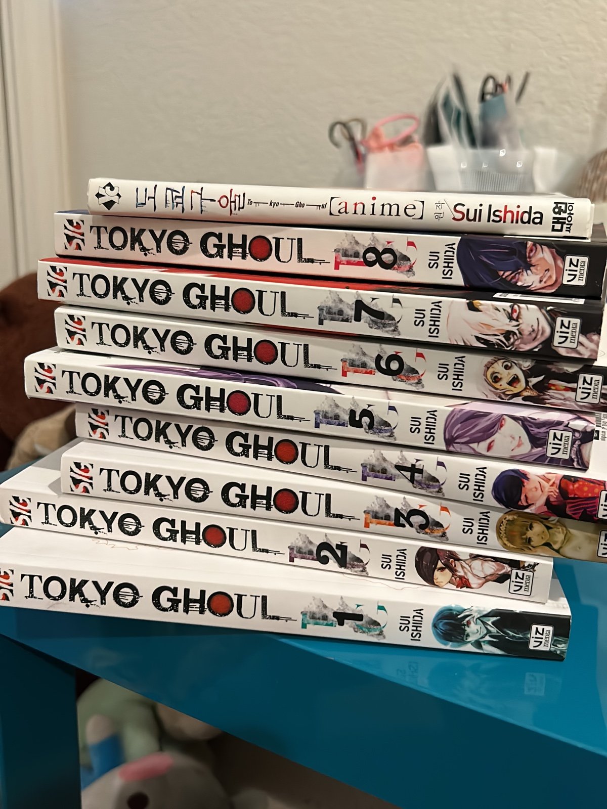 Tokyo Ghoul Manga vol 1-8 + Art Book
