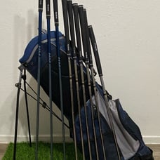 Nice Ladies Complete Golf Set 135 Woods 7-S Irons Putter Women’s Stand Bag