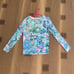 Lilly Pulitzer Girl'S Slim Fit Cotton Pajama Set Size 10 In Excellent Condition